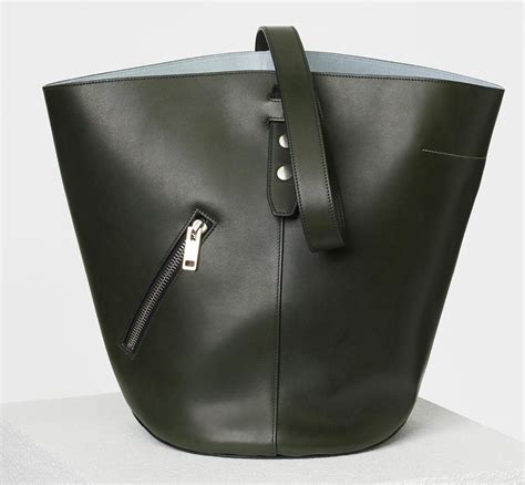 bucket biker shoulder bag celine|Celine Leather Biker .